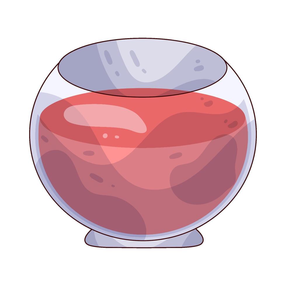Punch bowl illustration vector