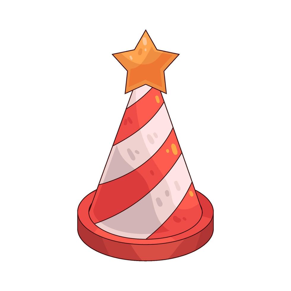 Party hat illustration vector