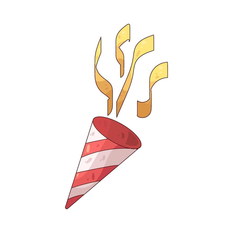 party Confetti illustration vector
