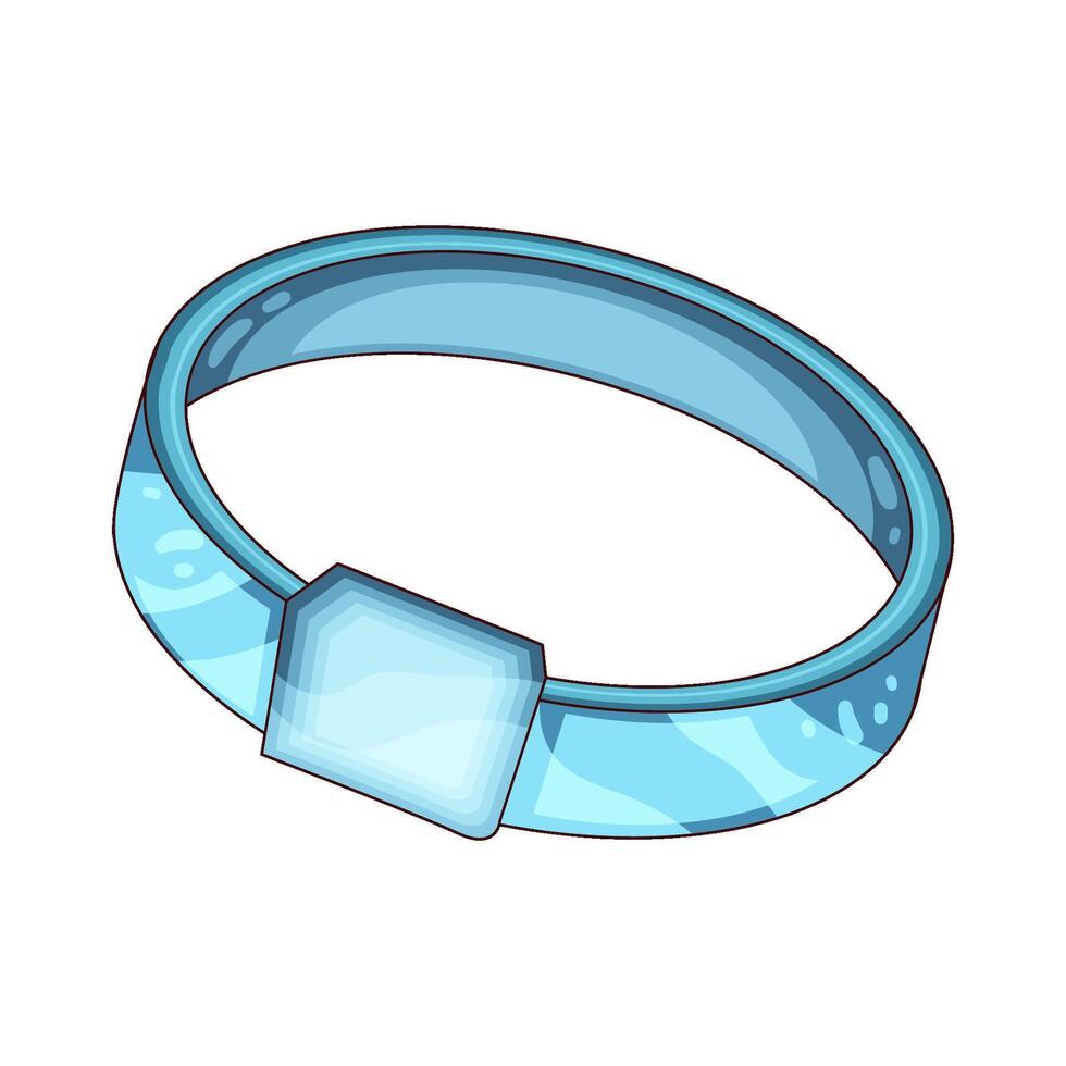 Glow in the dark wristbands vector