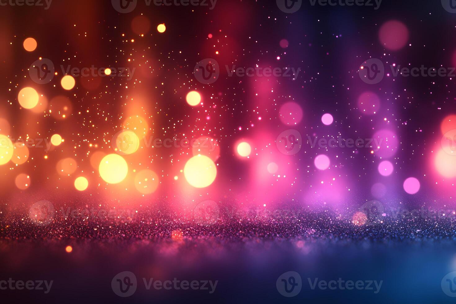 Vibrant Abstract Bokeh Lights Background for Creative Design Projects photo