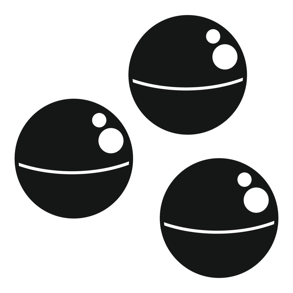 Black and white futuristic spheres floating in space vector