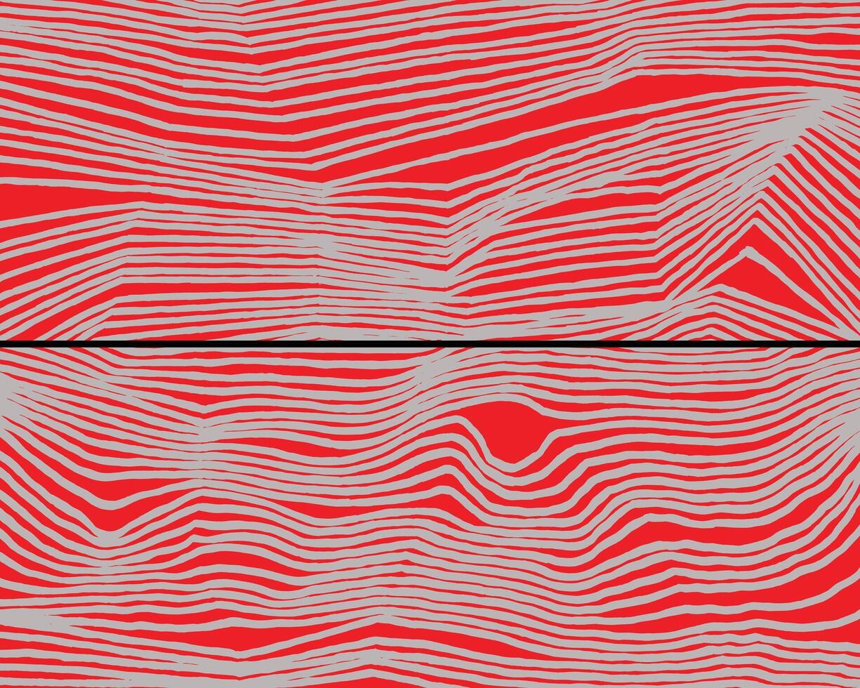 Crafted hand drawn brush line abstract pattern, Japanese and Ethnic folk wood carving, engraving, basketry surface textured background, simple graphic for textile, fabric, carpet, vector