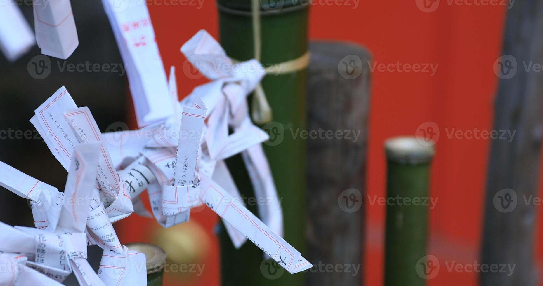 Oracles at Hanazono shrine in Tokyo daytime photo