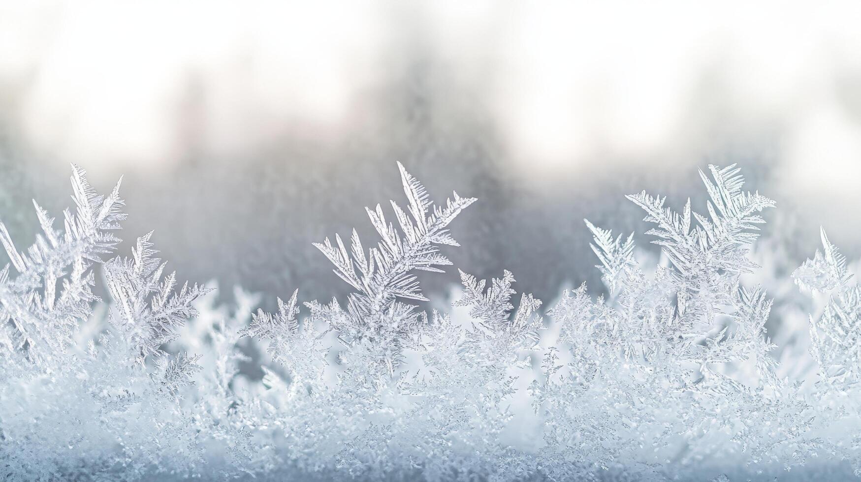 Frosty Windowpane Texture photo