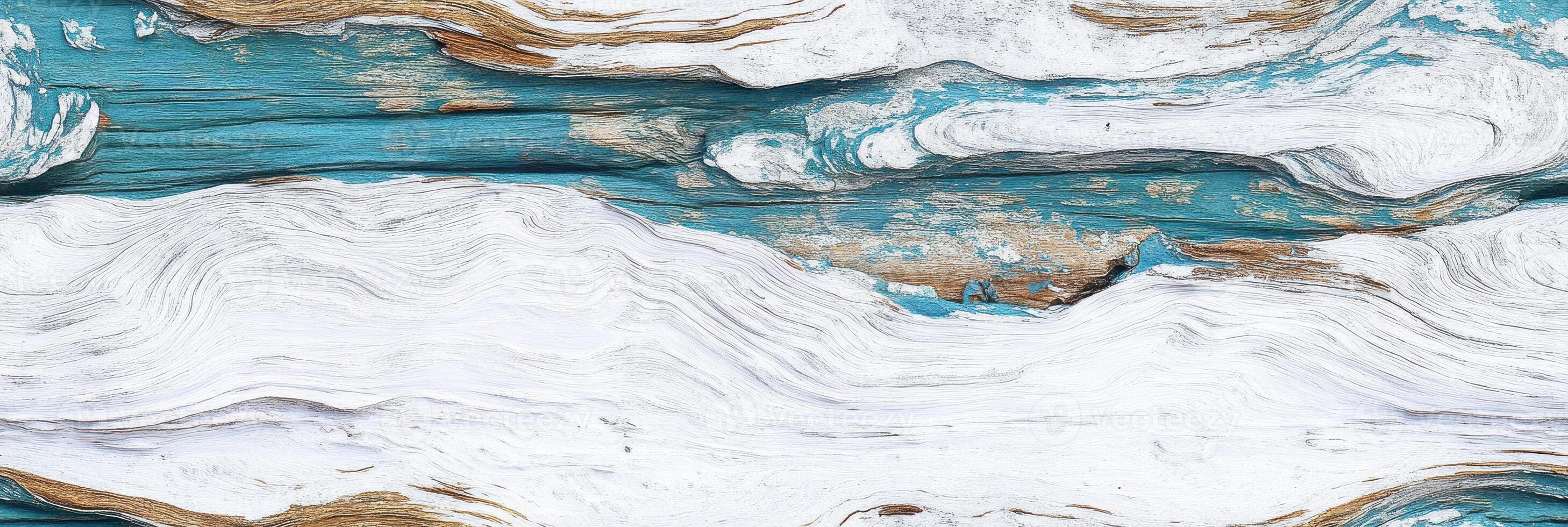 Abstract artistic design featuring textured patterns in white and blue photo