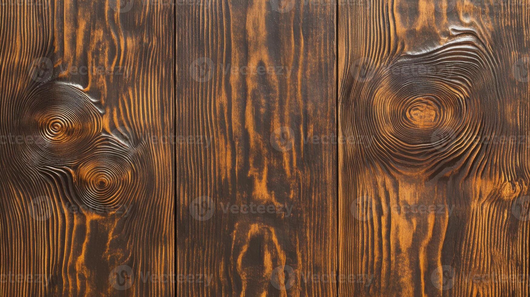 Rustic wooden texture with knot patterns and natural grain structure photo