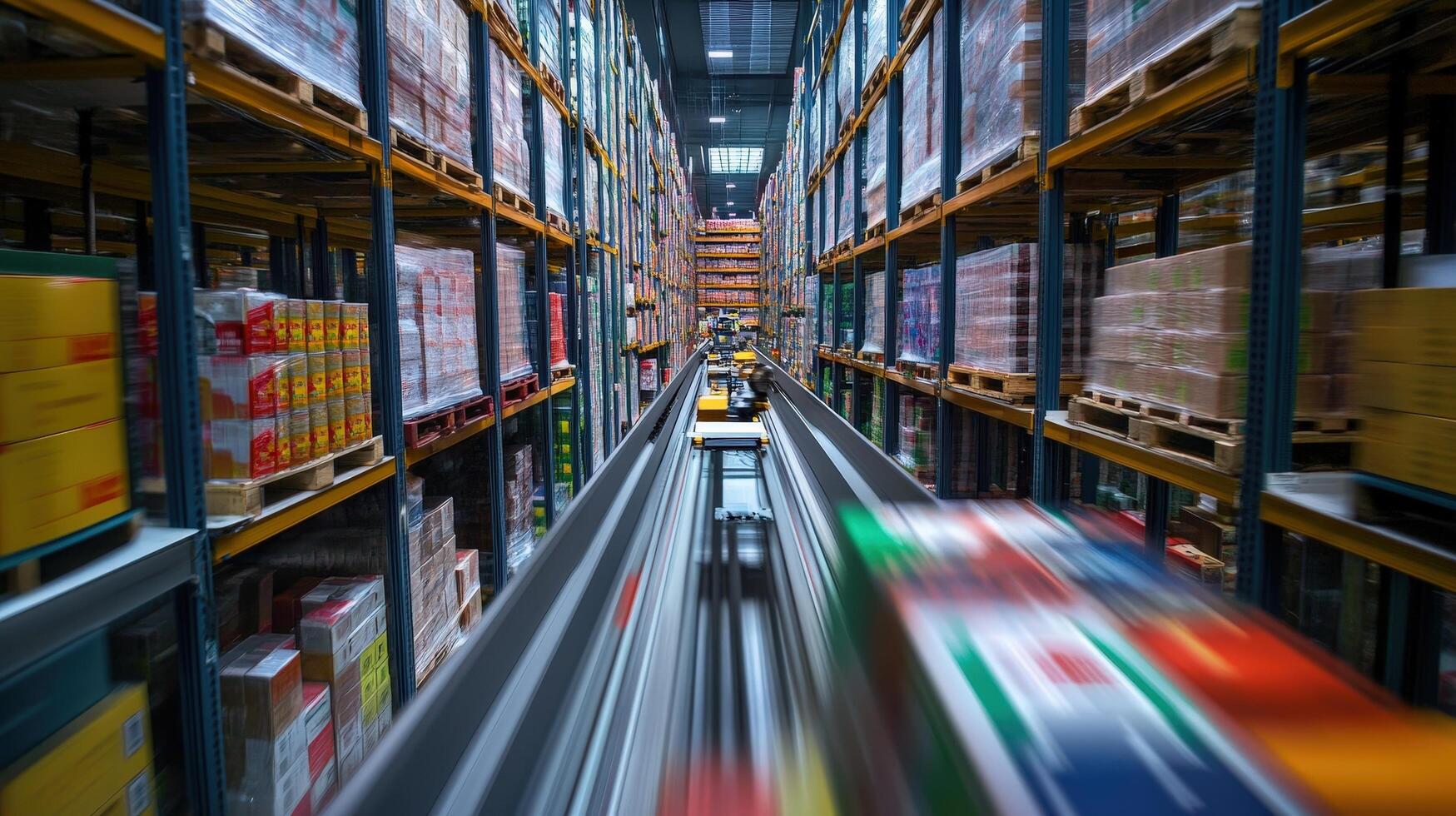 Efficient Warehouse Storage System with Automated Operation and Logistics photo