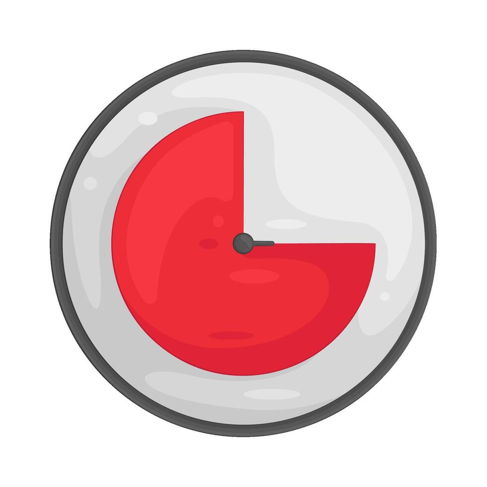 Countdown clock illustration vector