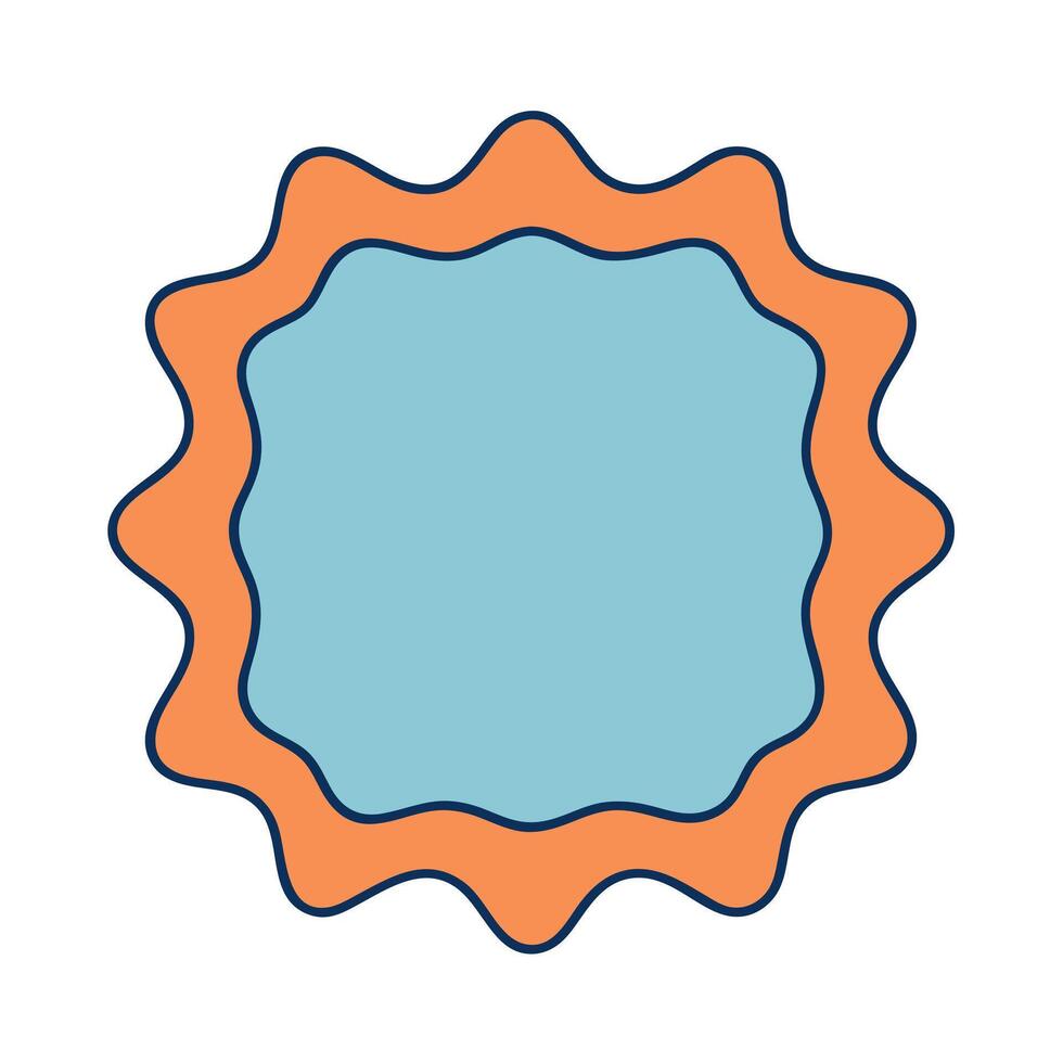 Decorative photo frame design for pictures in a stylish way vector