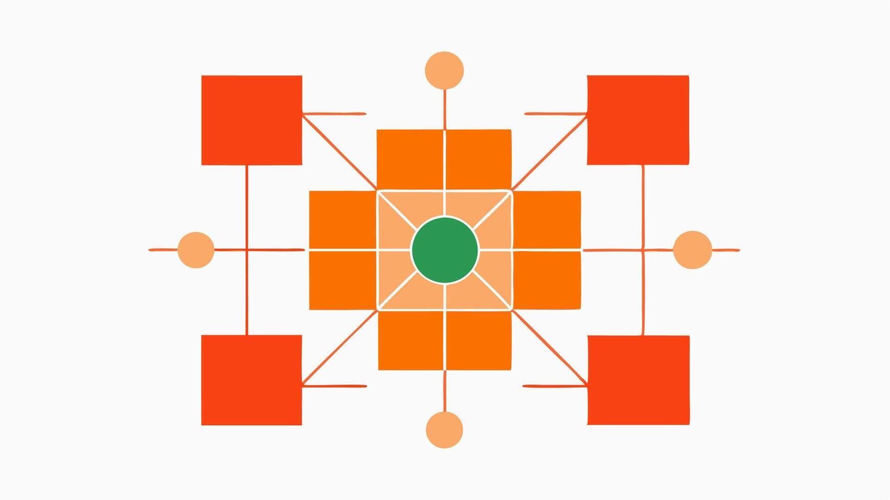 Stylish Modular Abstract Design for Contemporary vector