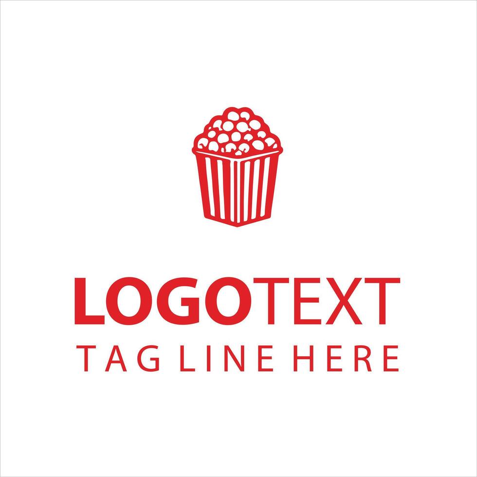 Popcorn Magic Logo vector