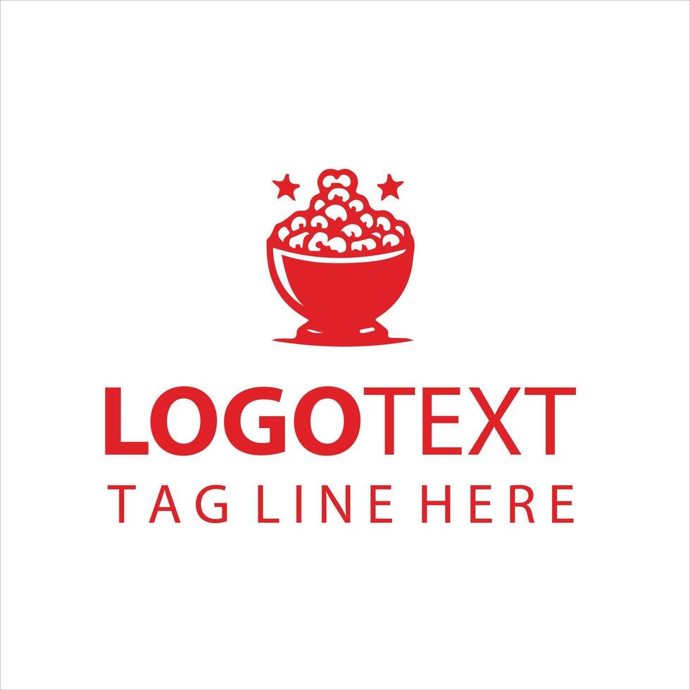 Popcorn Glow Logo vector