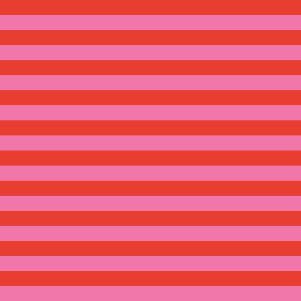 Red and Pink striped seamless pattern vector