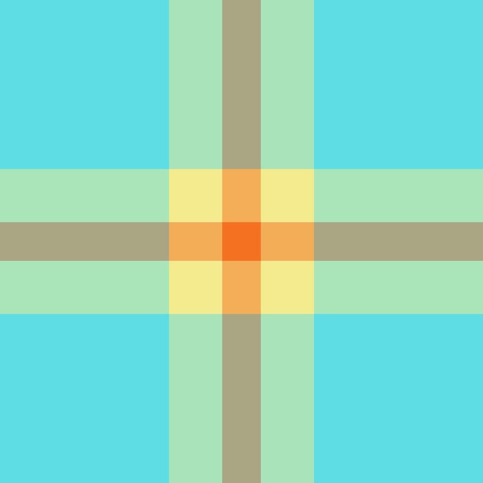 Furry fabric texture seamless, outline textile tartan check. Fashionable plaid background pattern in light and cyan colors. vector