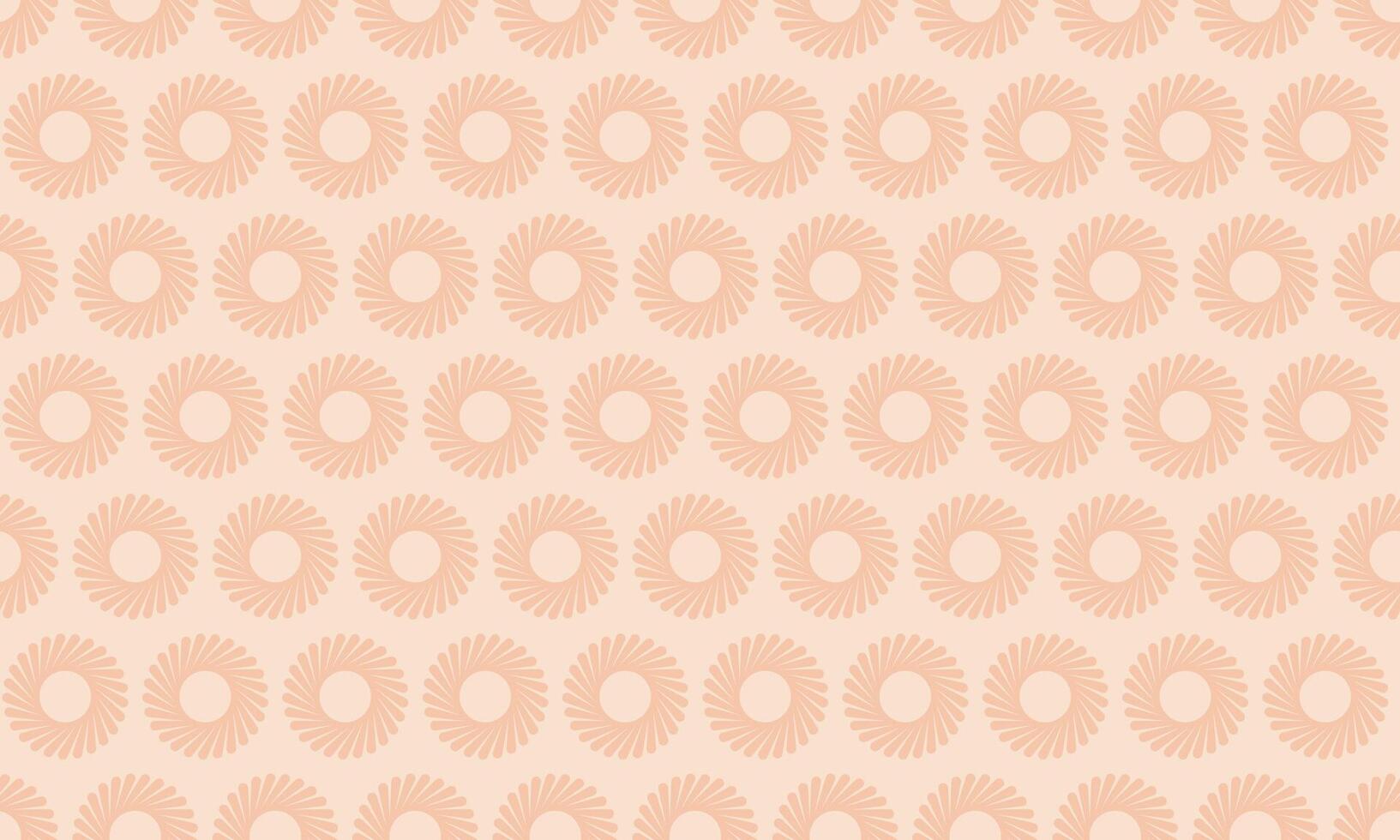 Elegant peachtoned circular pattern. Perfect for backgrounds, textiles, or website design. Subtle, repeating design offers a sophisticated aesthetic. Ideal for branding or print projects. vector