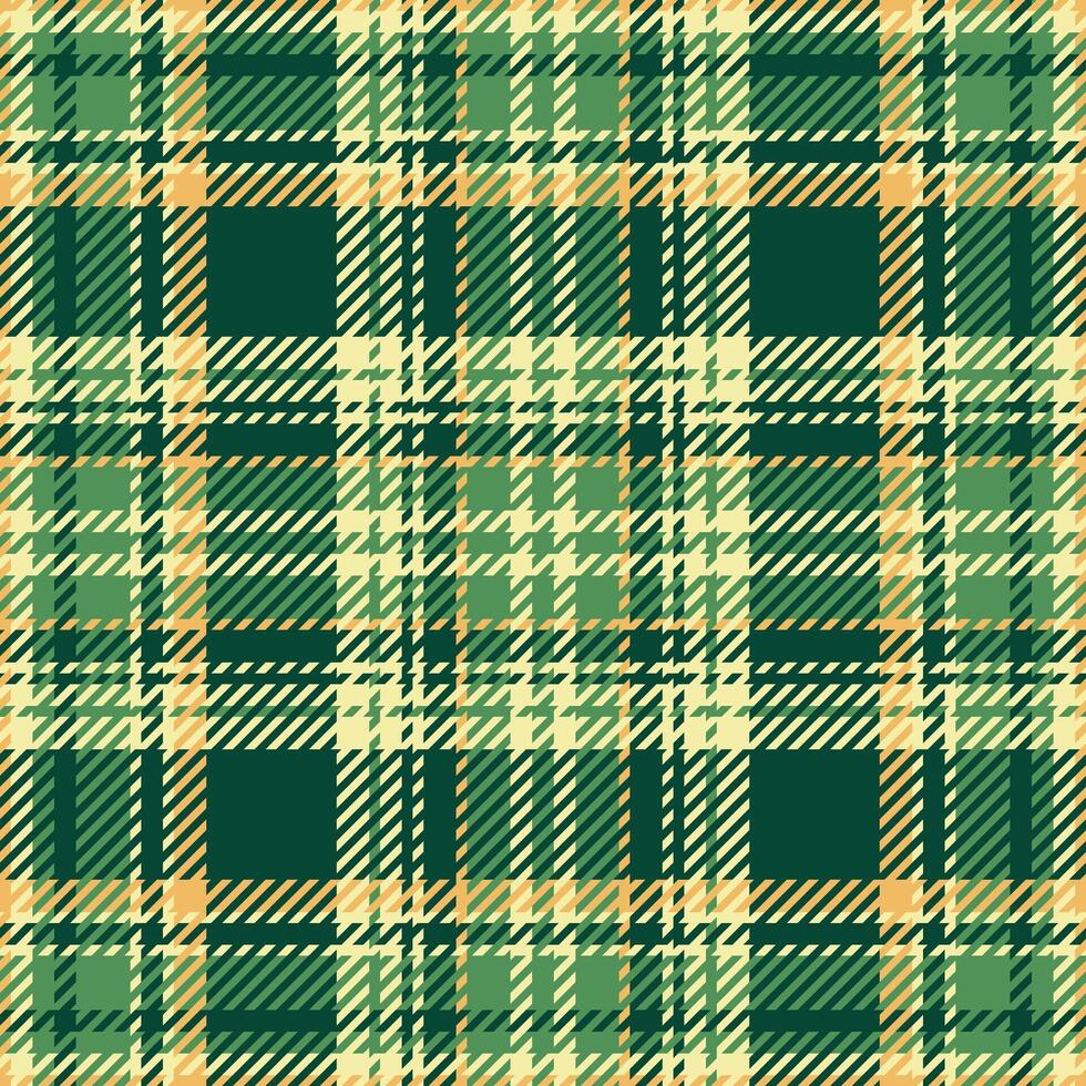 Post texture fabric check, network background tartan seamless. Paisley plaid pattern textile in dark and yellow colors. vector