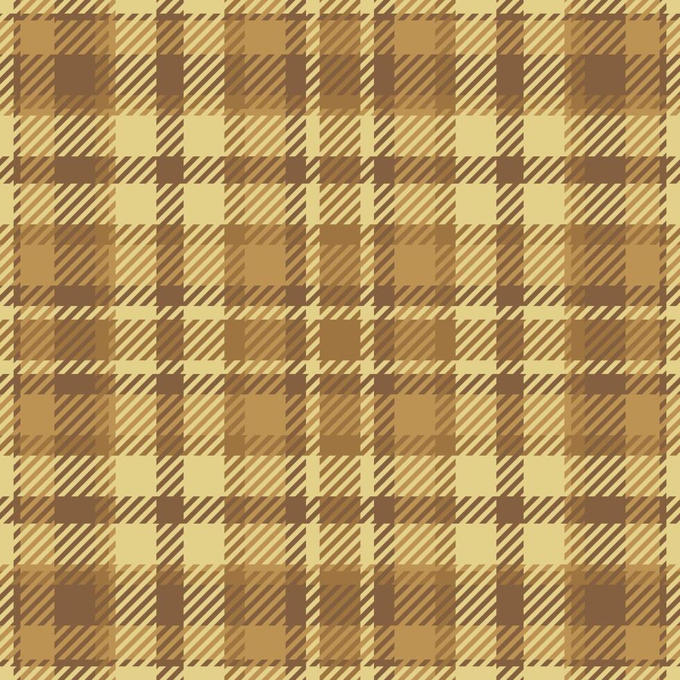Slim texture pattern textile, wear seamless plaid tartan. Everyday check fabric background in orange and yellow colors. vector