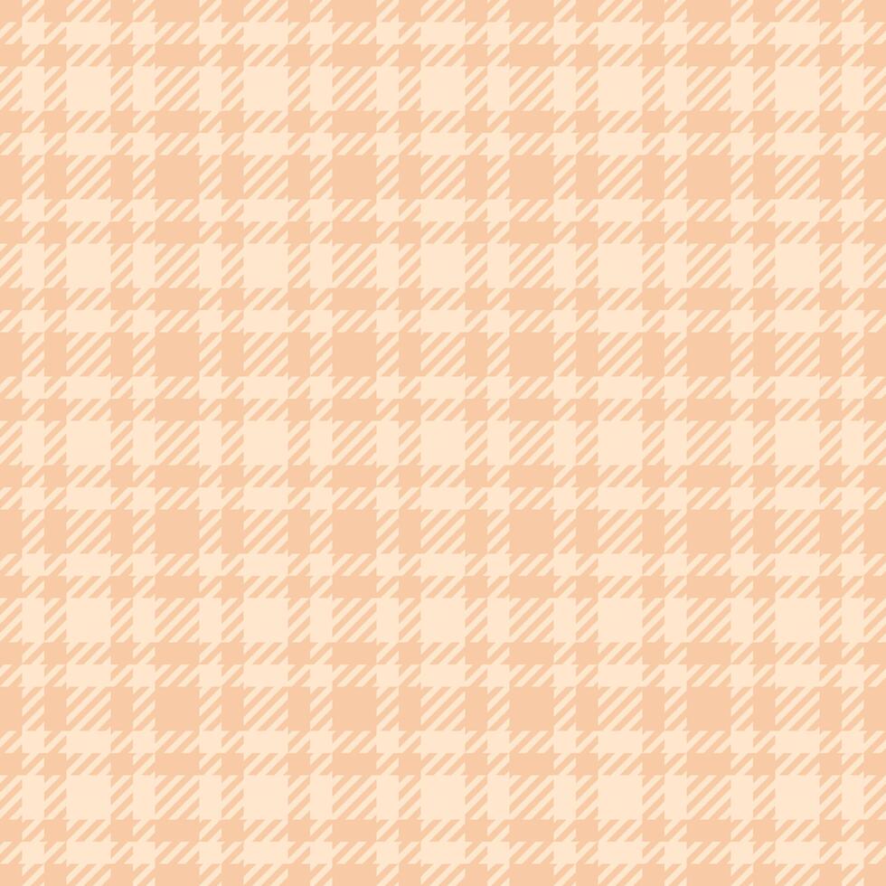 Elegant pastel peach and cream houndstooth check pattern. Perfect for fashion, textile, and website backgrounds. Seamless design adds versatility. Ideal for creating stylish and sophisticated designs. vector
