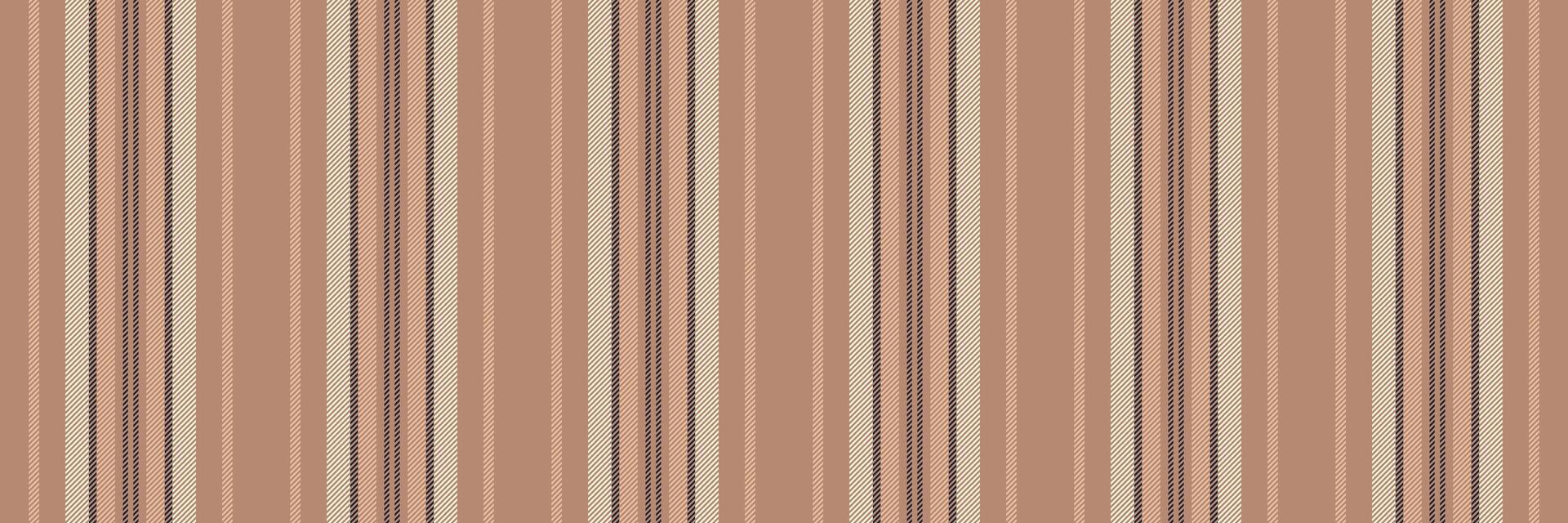 Elegant vertical striped pattern in muted earth tones. Perfect for textile design, wallpaper, or website backgrounds. Subtle texture adds visual depth and sophistication. vector