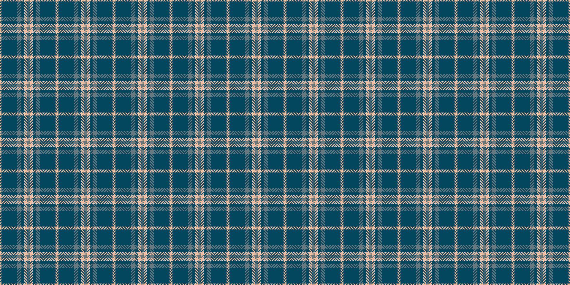 Stylish tartan check fabric, thanksgiving plaid texture textile. International background pattern seamless in cyan and pastel colors. vector
