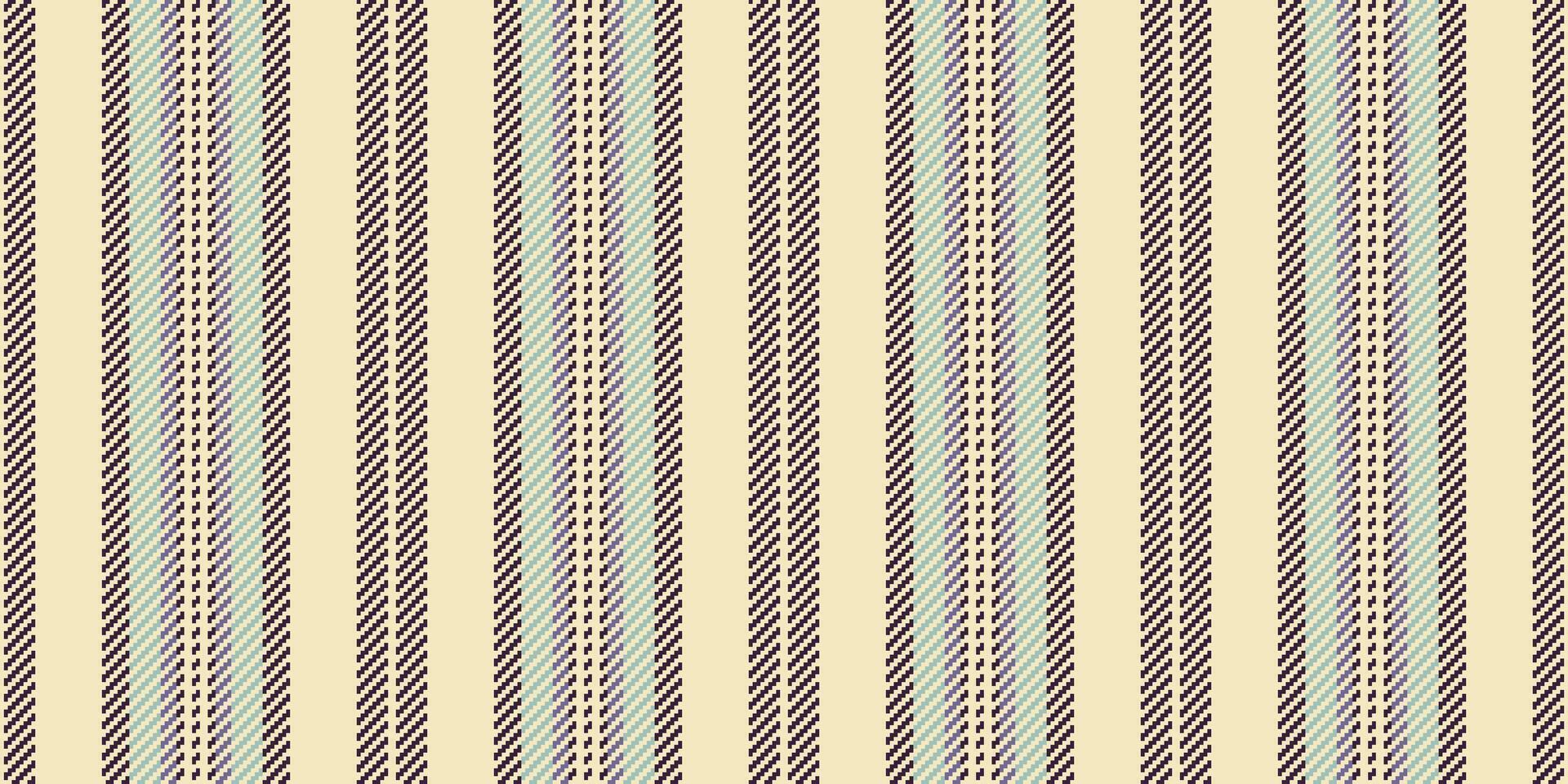 Elegant vertical striped pattern in muted pastel and dark tones. Perfect for textile design, website backgrounds, or packaging. Repeatable design offers versatility for various applications. vector