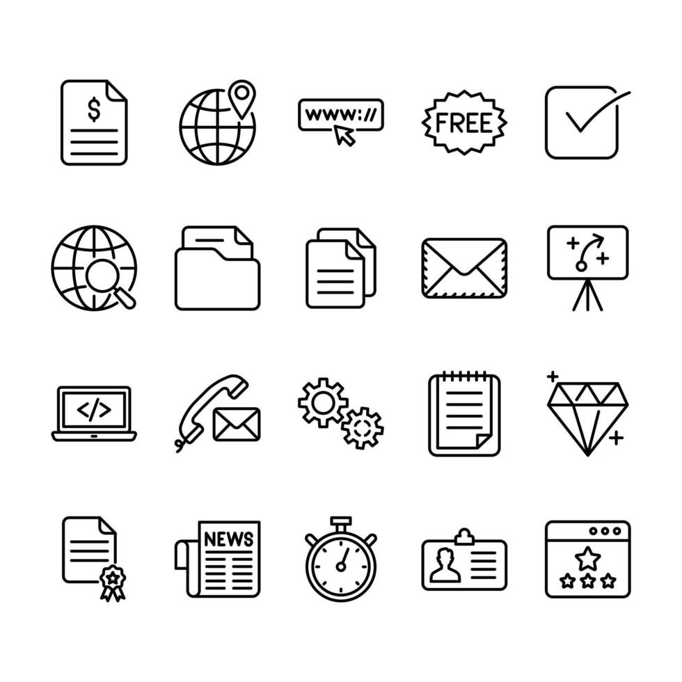 Search engine marketing vector