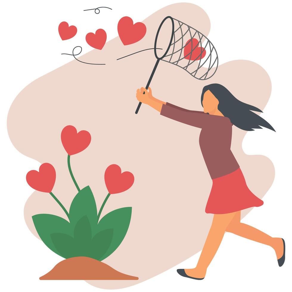 Love in the Air vector