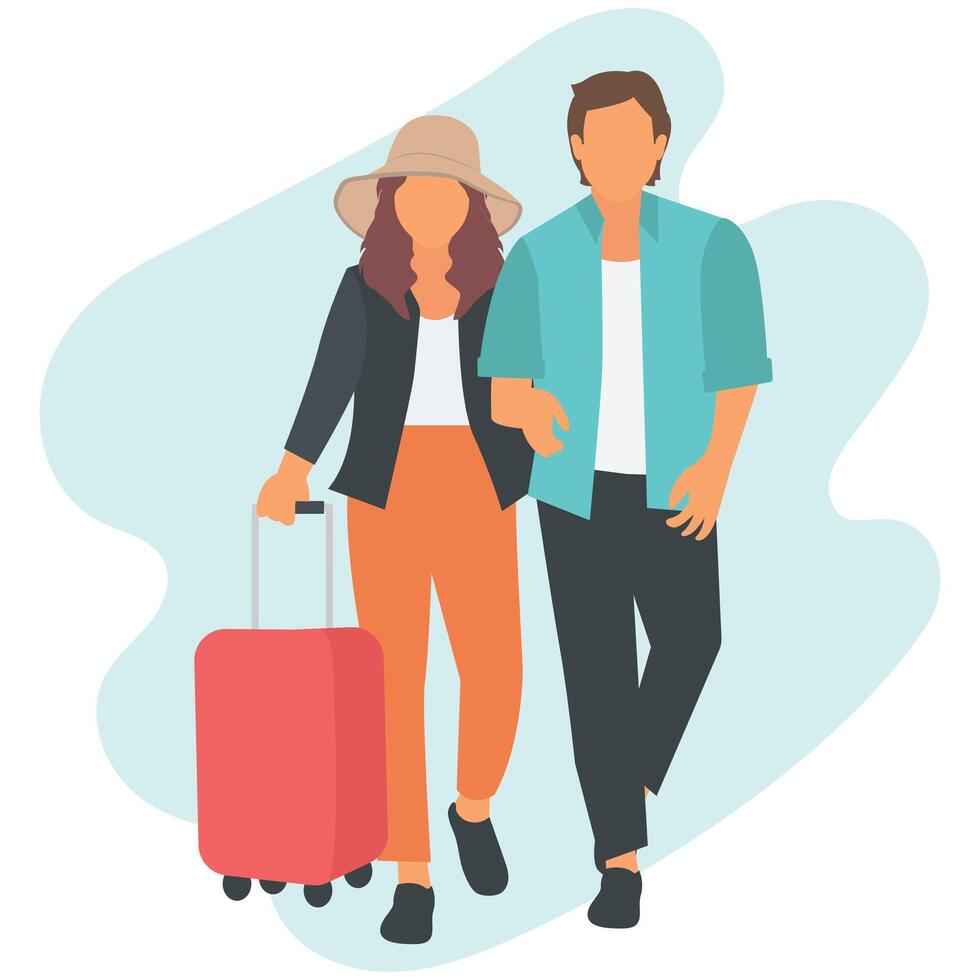 Shared Love Journey vector