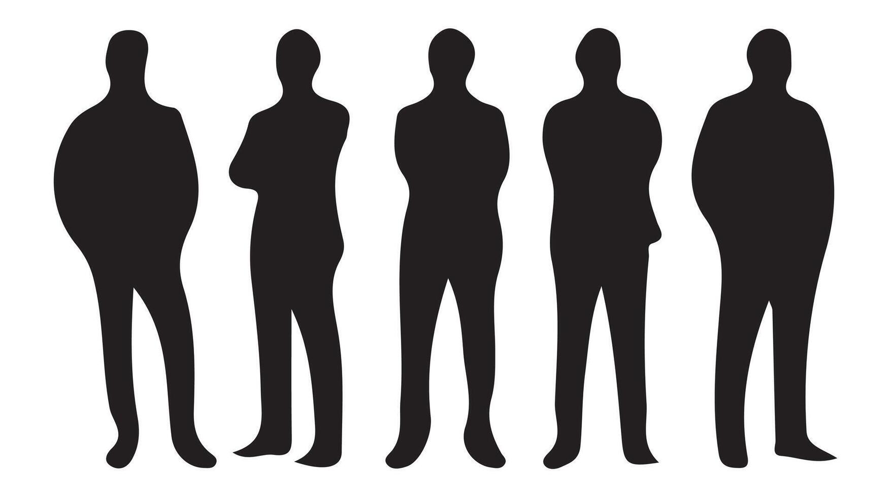 Man in business suit illustration symbol vector