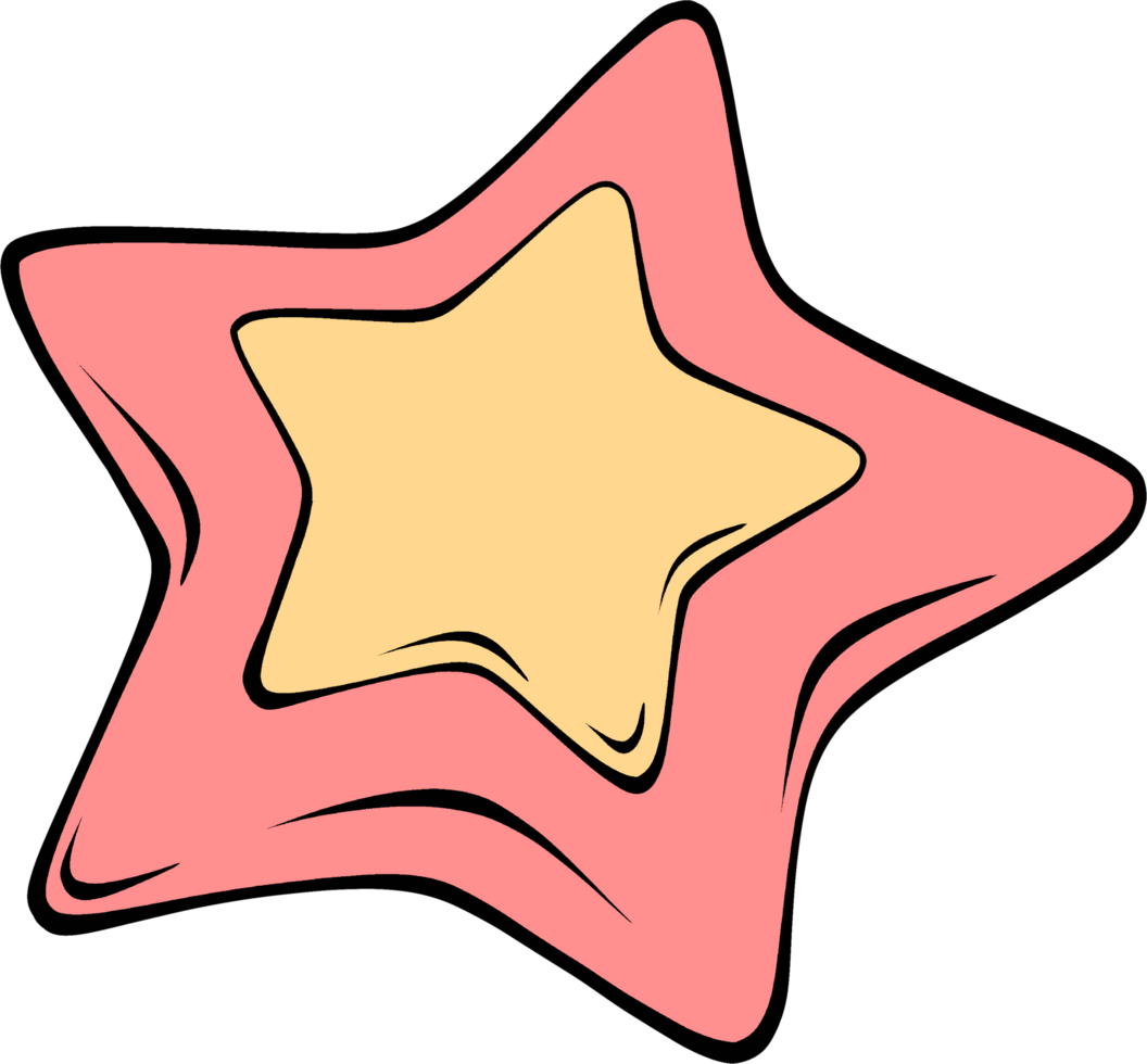 all Illustration of a star on a image. png