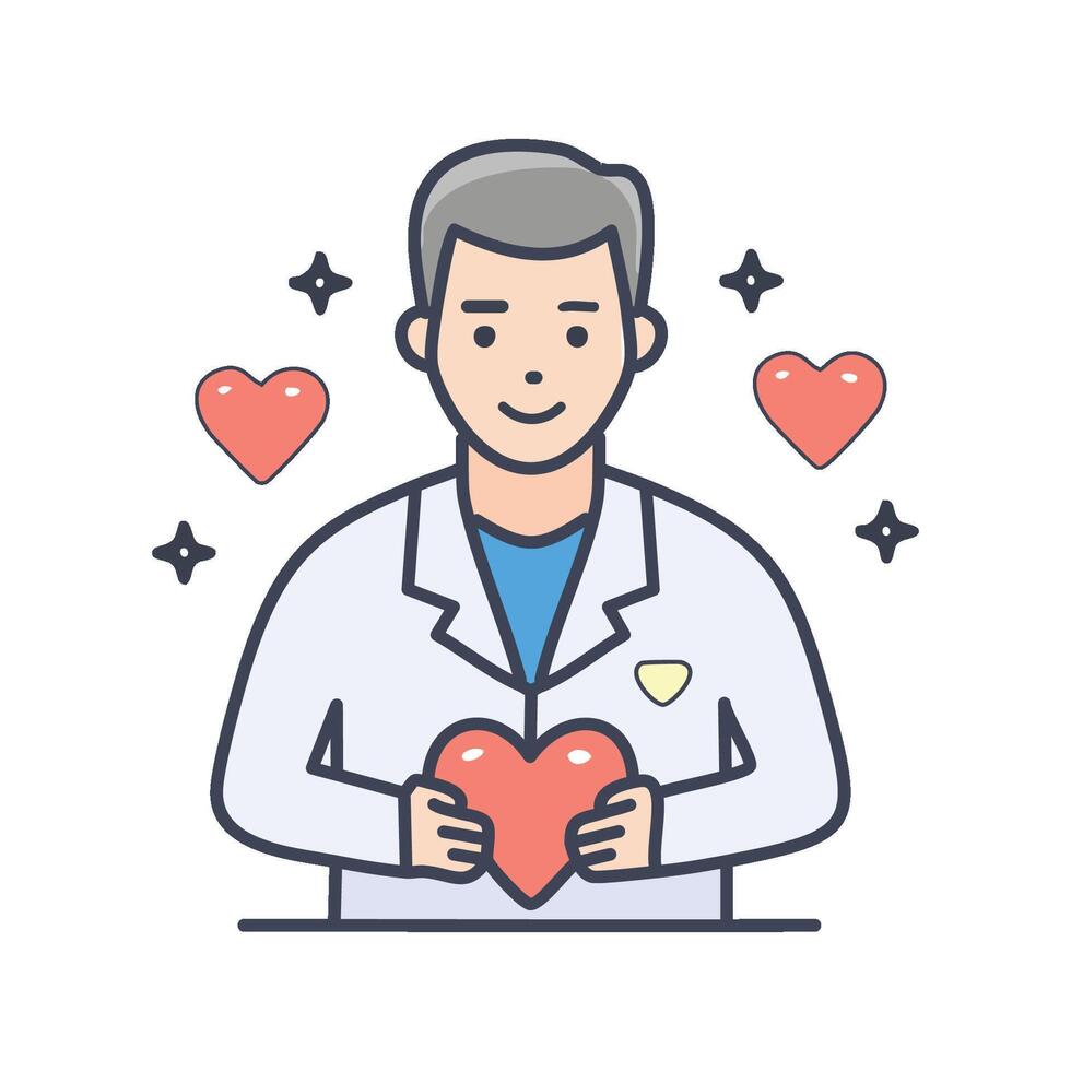 Heart shaped potions vector