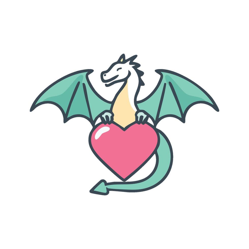 heart shaped gem vector
