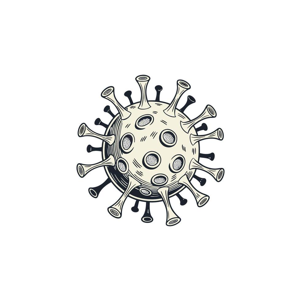 Visualizing the Coronavirus A Global Perspective vector