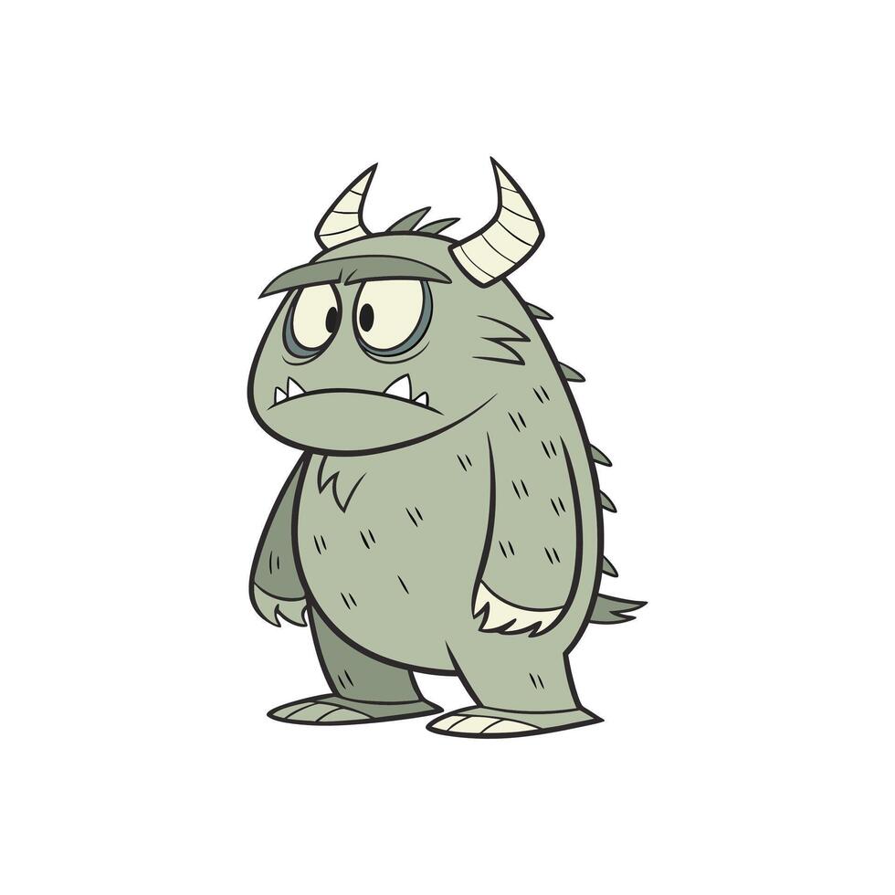 Sassy Monster Illustration vector