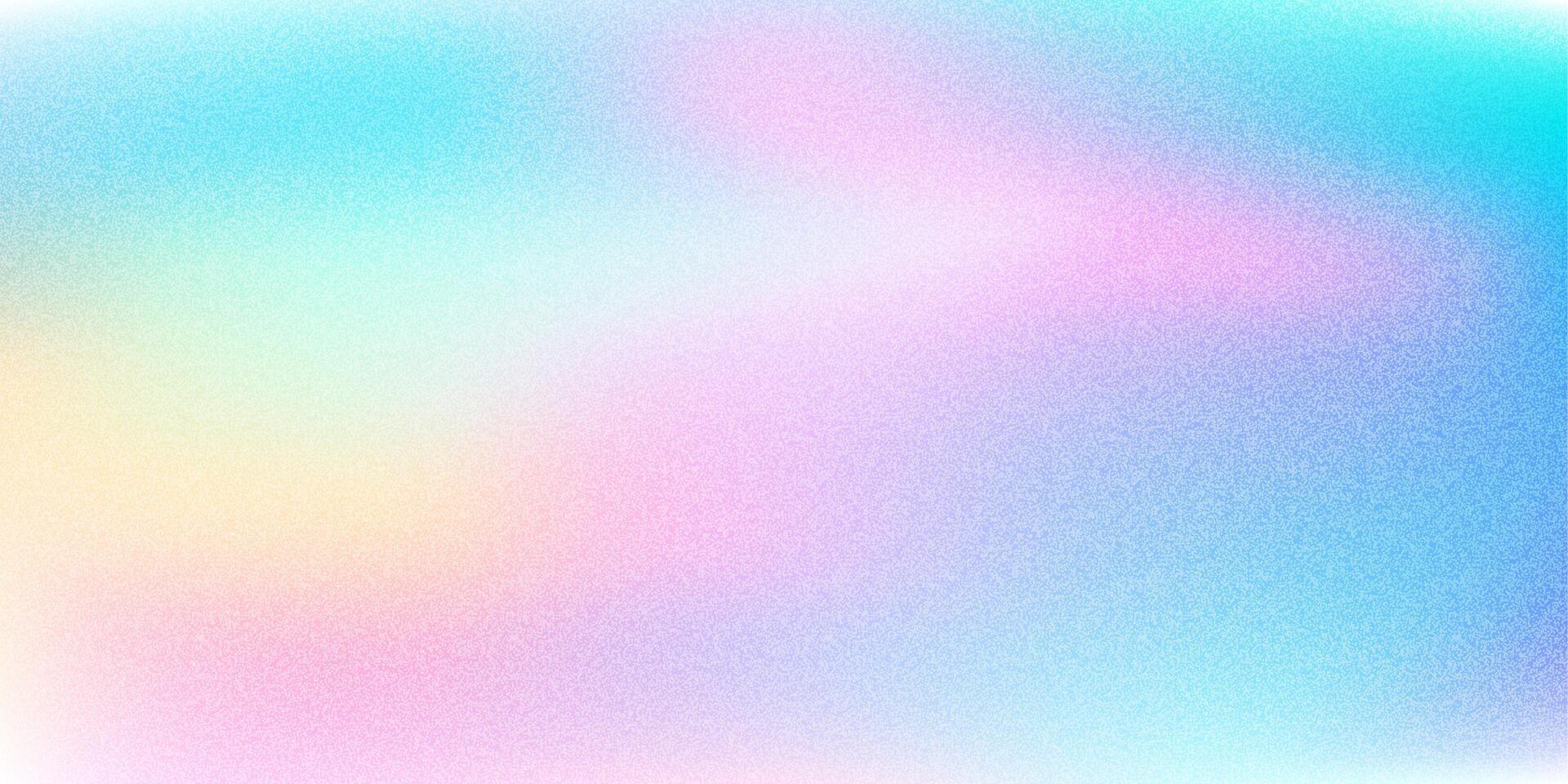 Color gritty gradient noise background vector