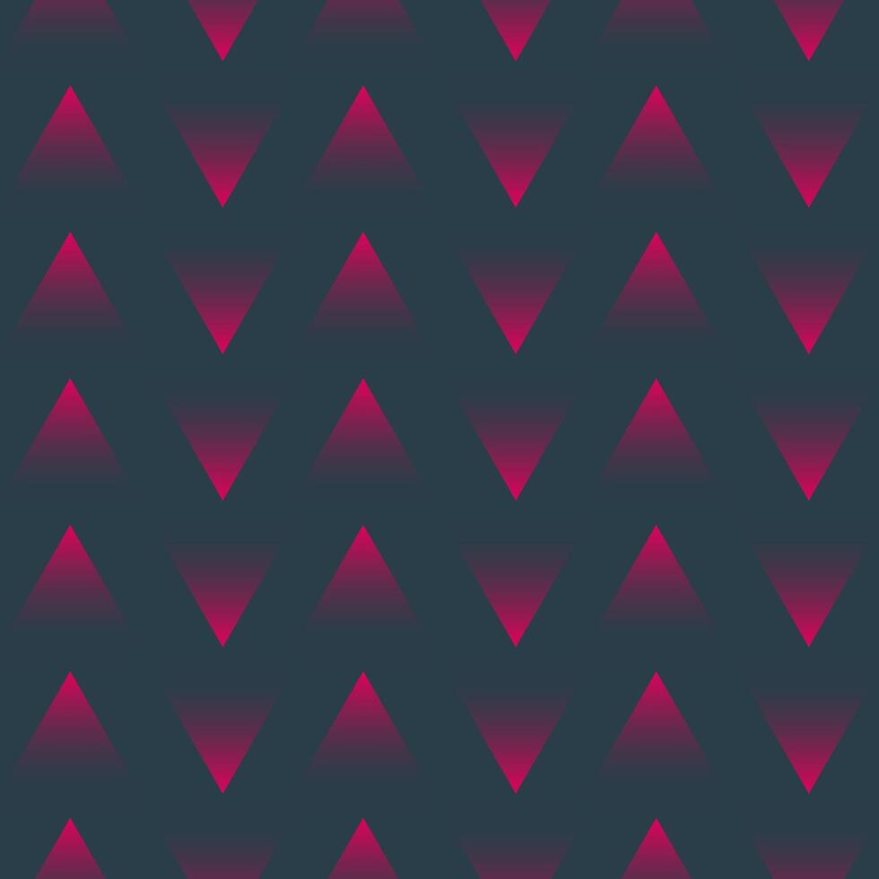 Seamless Red Triagles shapes Gradient Pattern trend , A texture of red black abstract Background. Modern Red Art Illustration for Textile Print, illustration. vector