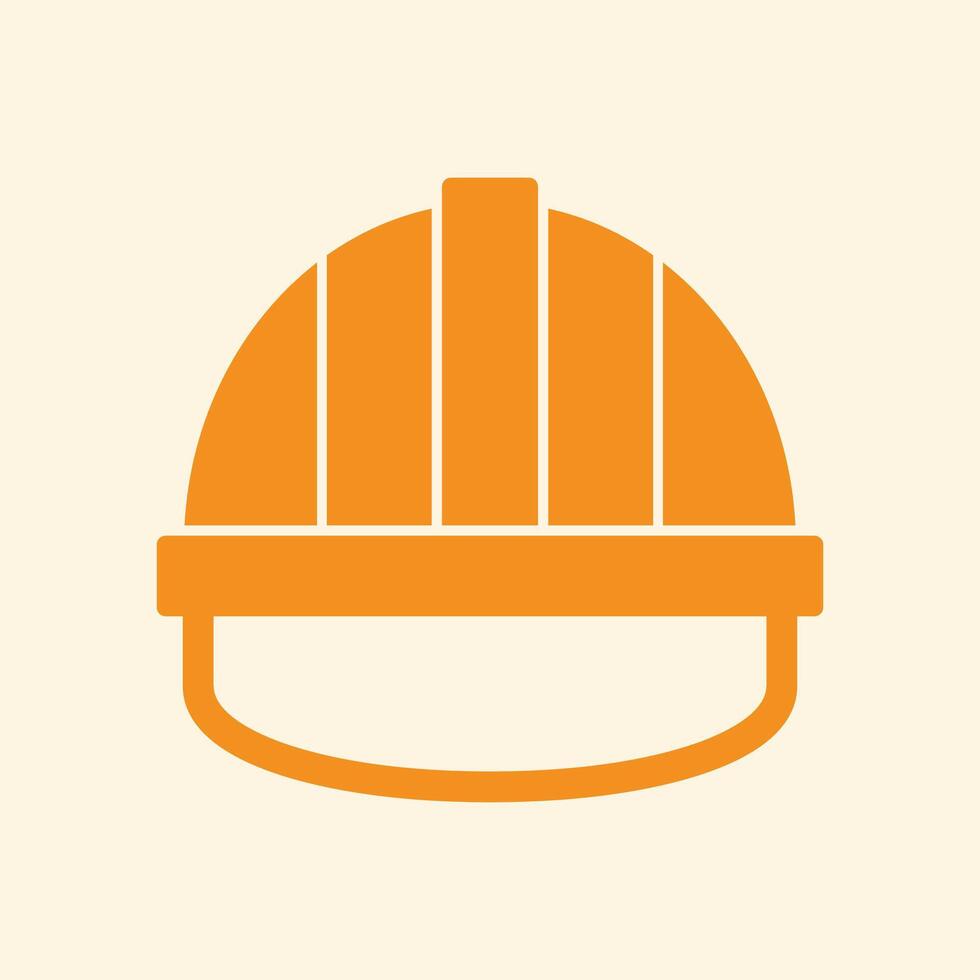 Hard Hat trendy creative handsome abstract illustration colorful useful design vector