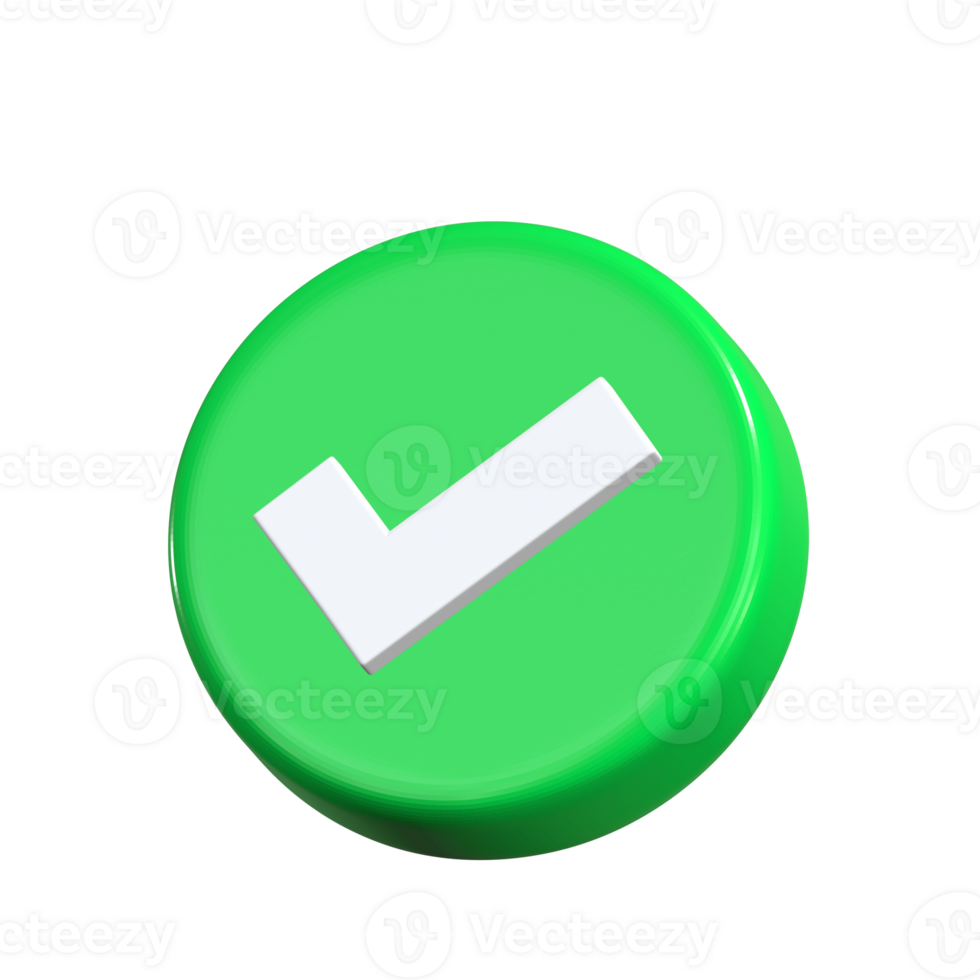 Check mark button png