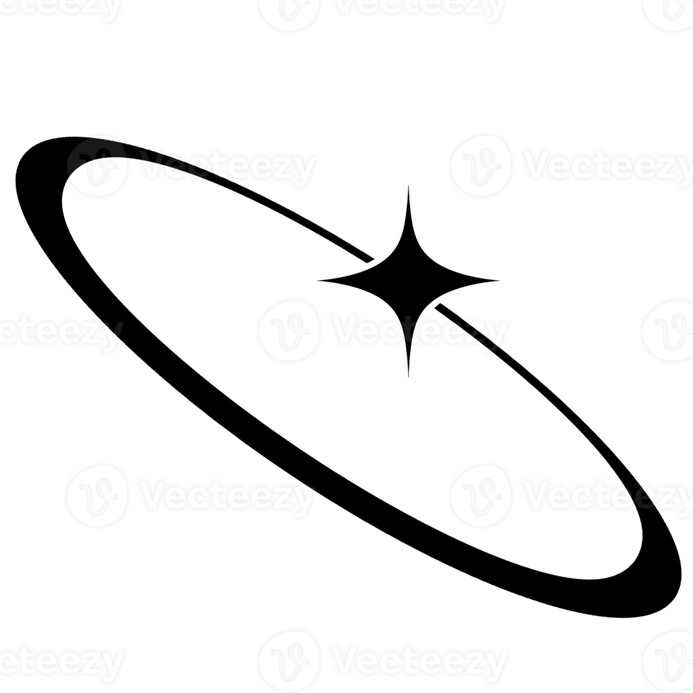 Minimalism shape. Y2K Elements png