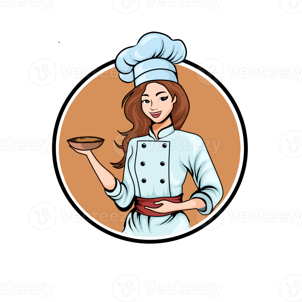 chef character illustration png