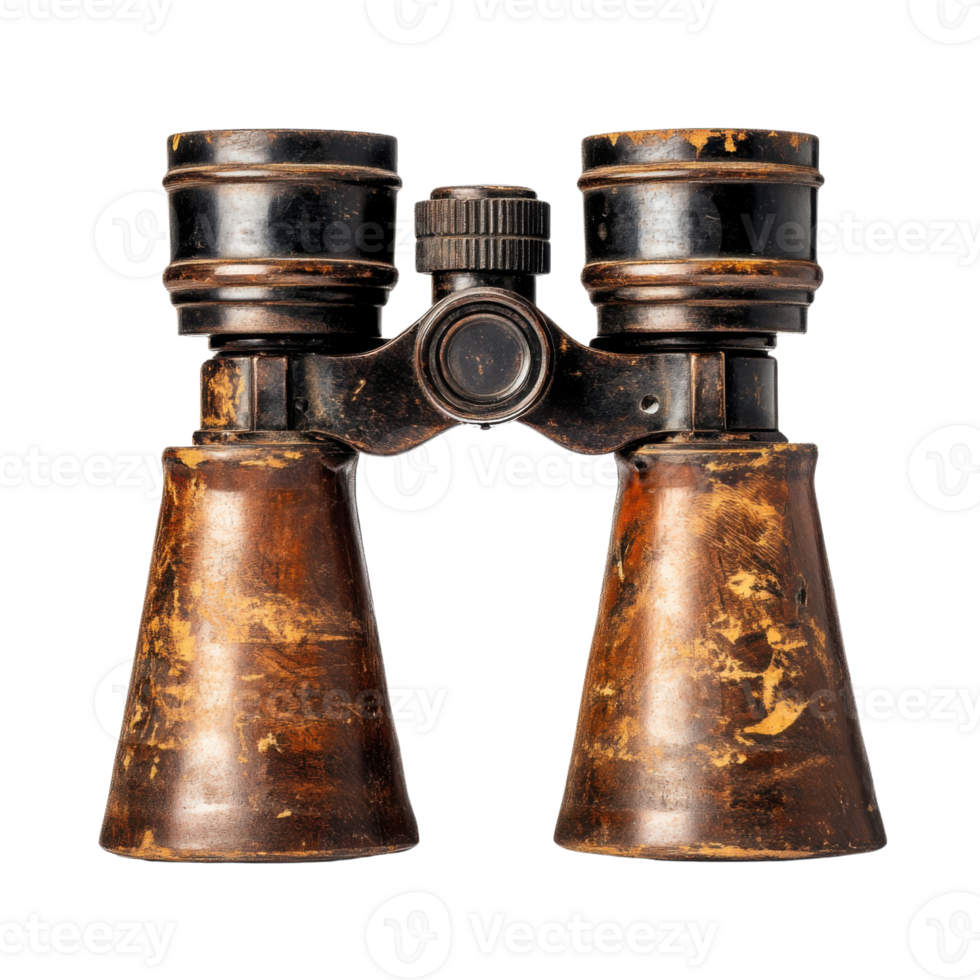 Binoculars on Transparent Background for Design png