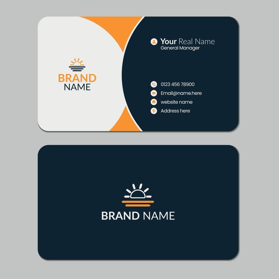 business Id card template vector