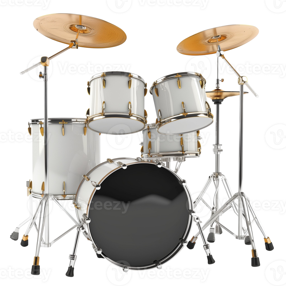 Drum Set Concept Model in Studio png