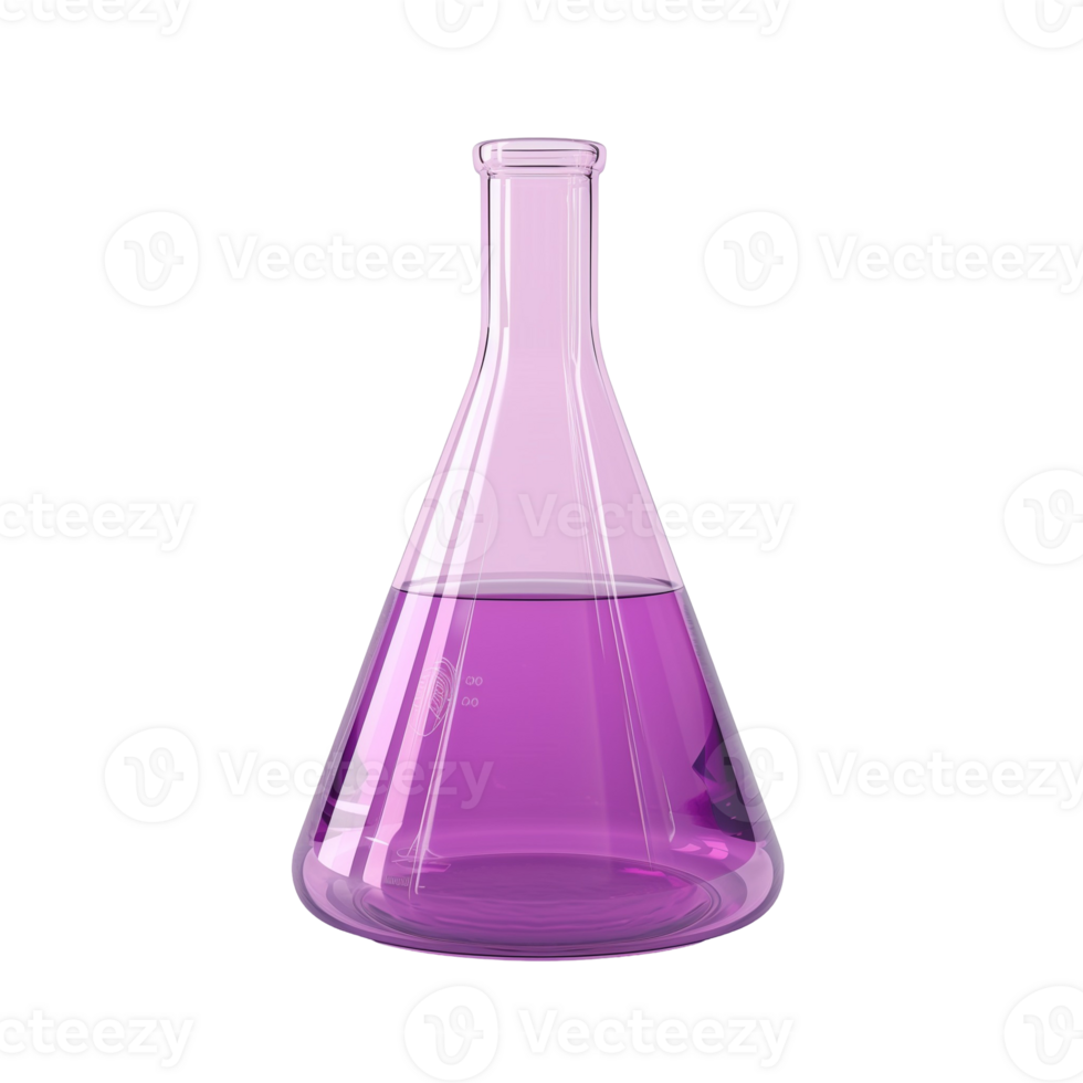 Laboratory Flask Model png