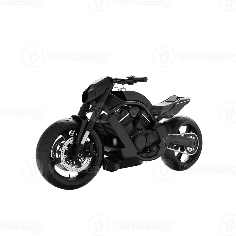 Concept Motorcycle Model with Plastic Studs png