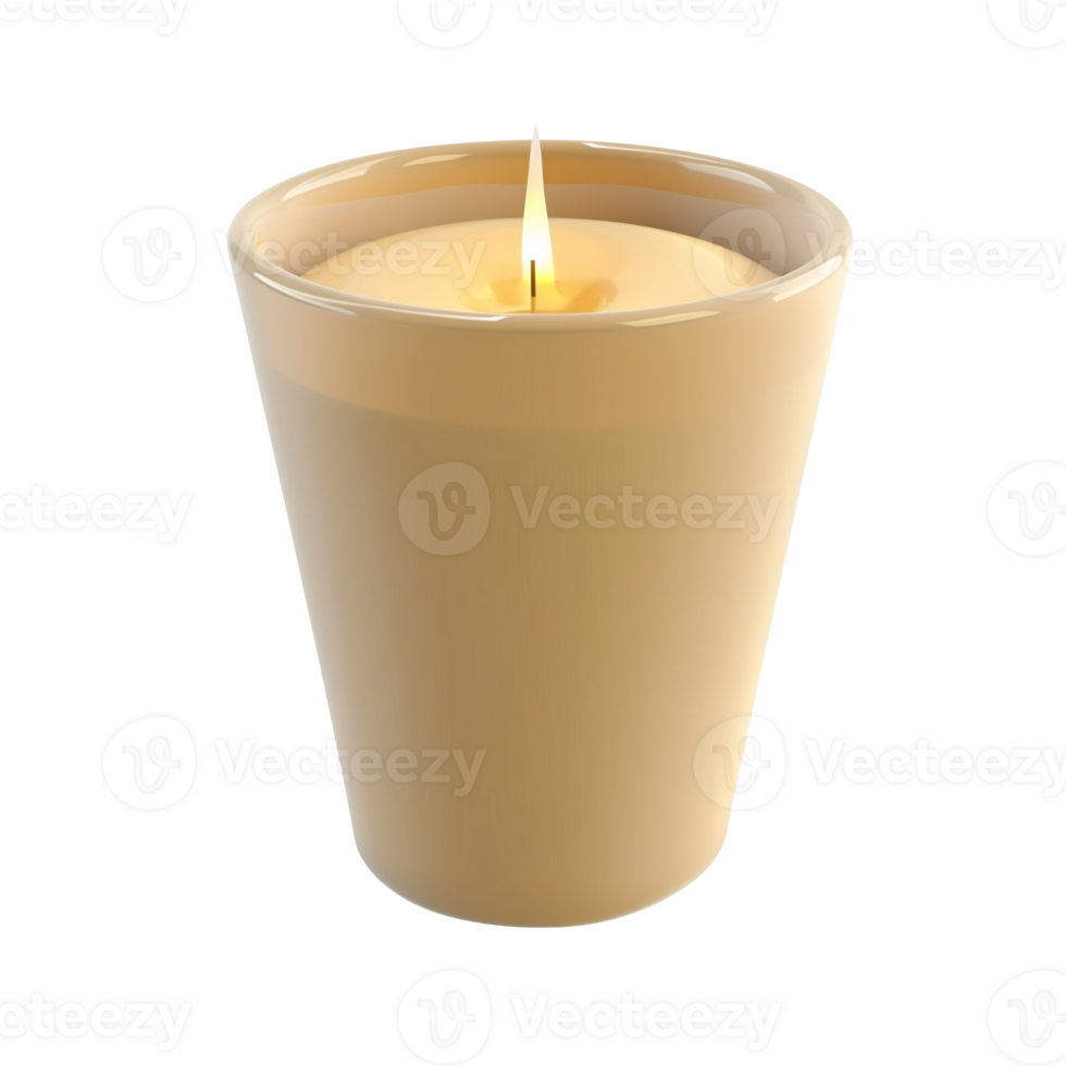Candle Concept Model in Studio png
