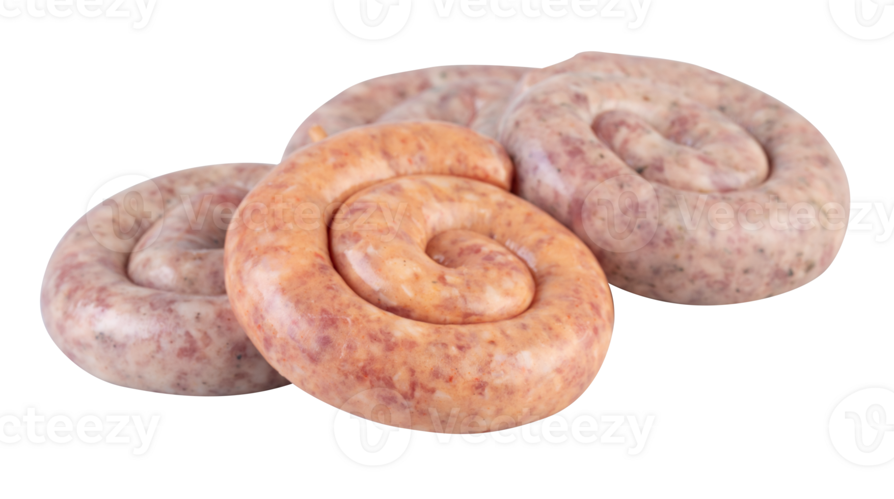 Fresh sausage rolls cut out isolated transparent background png