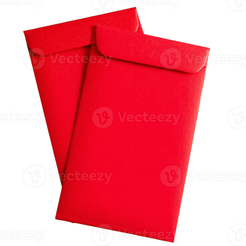Minimalist Chinese New Year Red Envelopes png