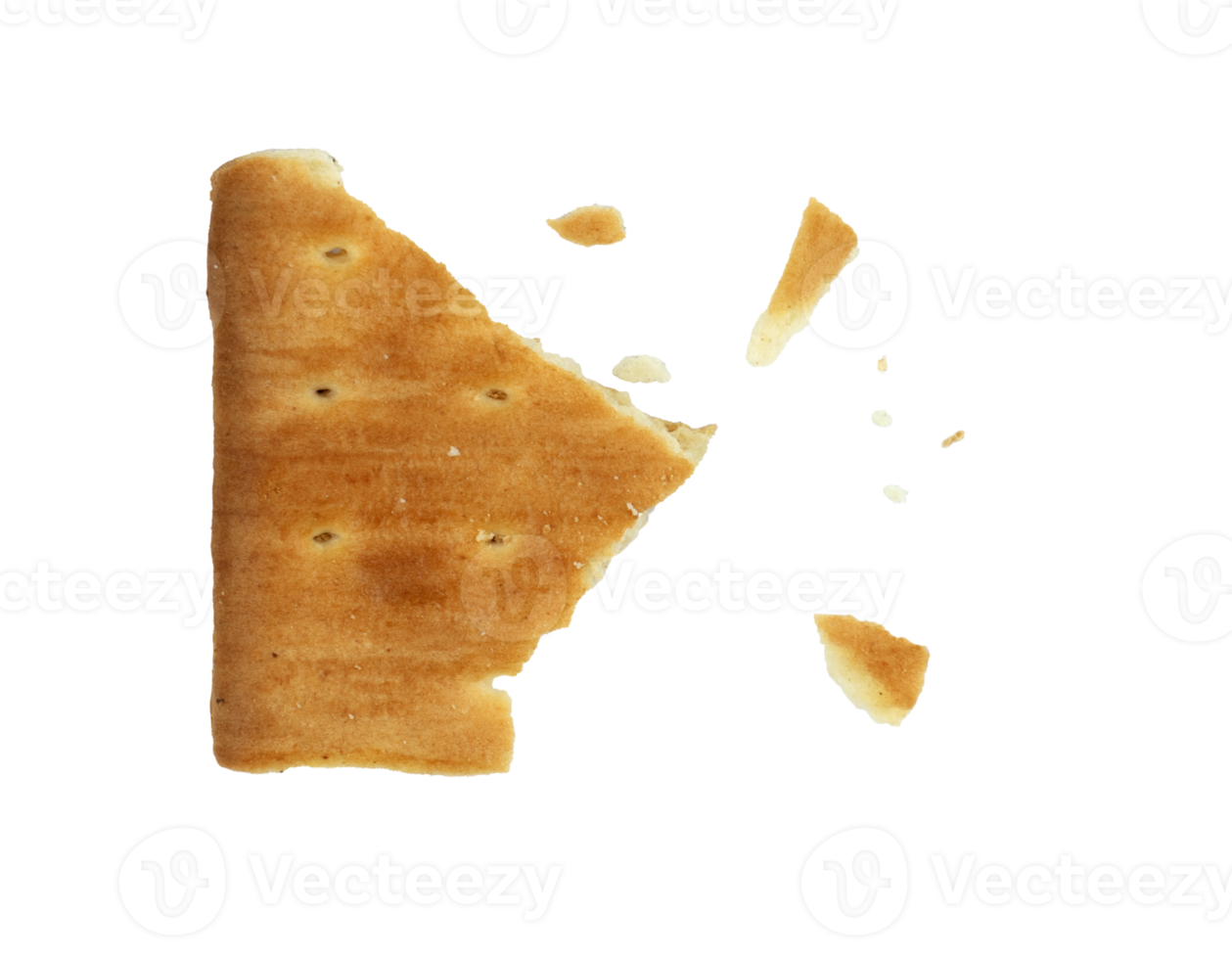 biscuits with crumbs for design elements png